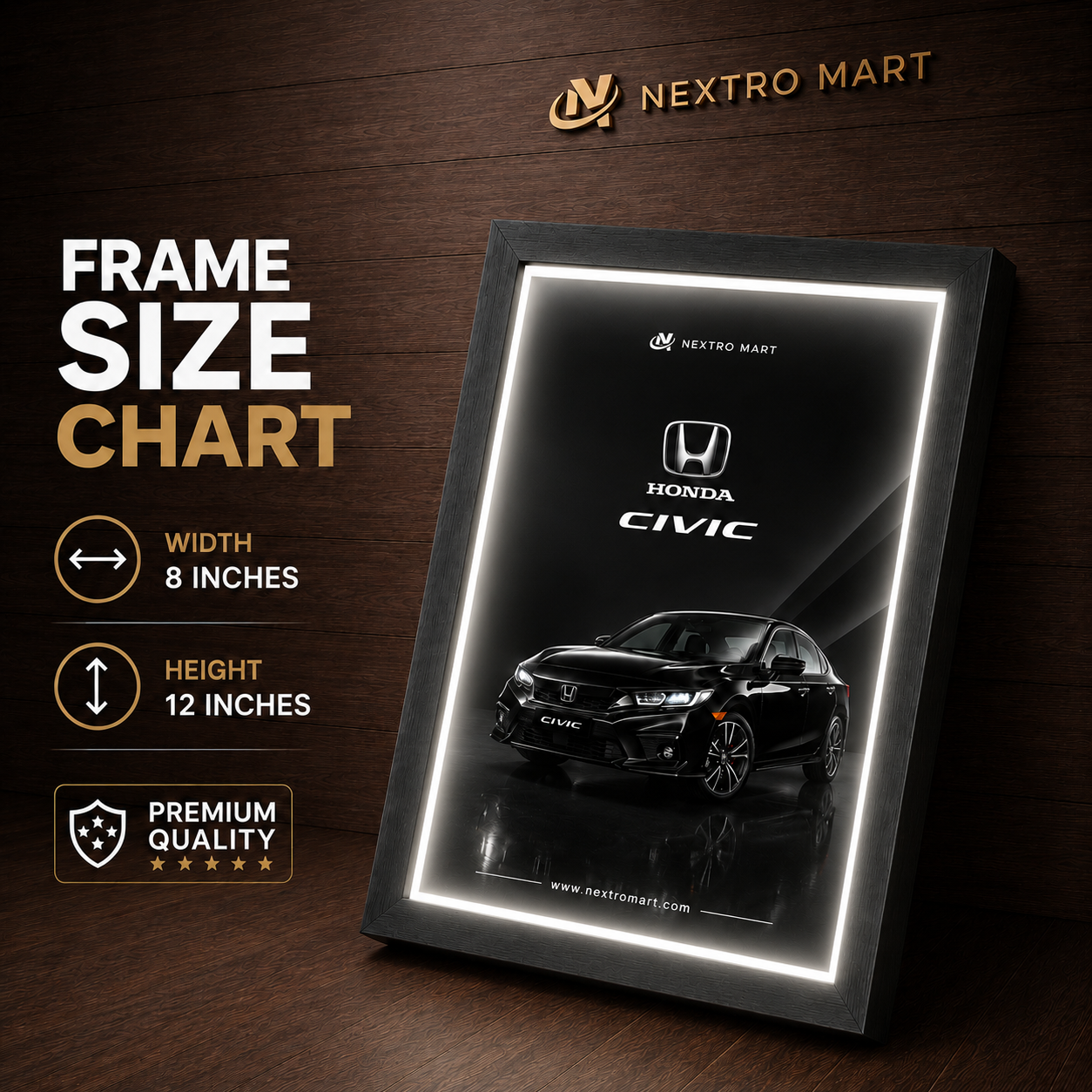 Honda Civic X Signature Frame
