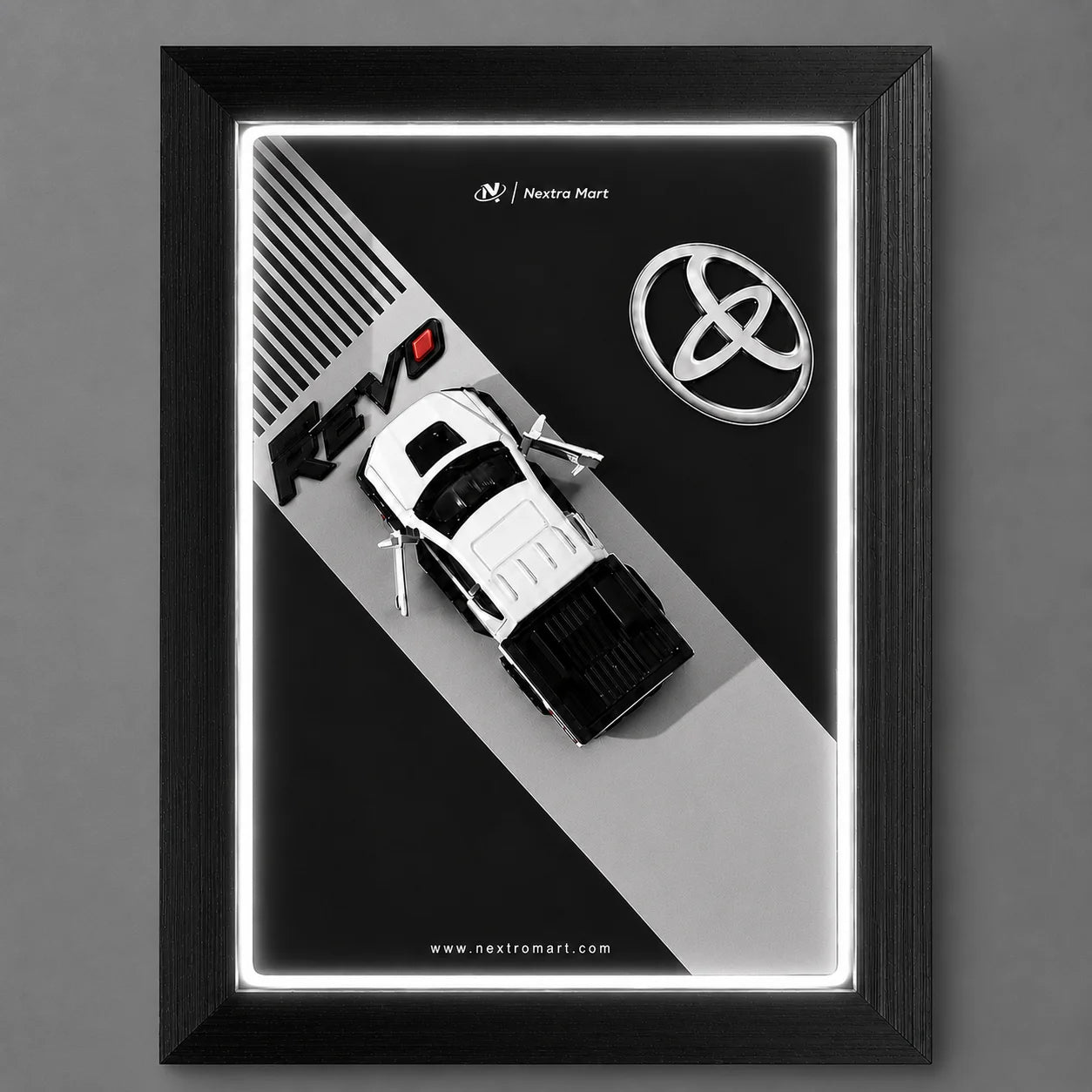 Toyota Revo Premium Car Model With LED Frame